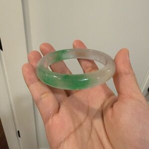 Jade bangle